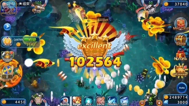 ban ca no hu 2 Bắn cá nổ hũ là một phiên bản mô phỏng của các game săn cá điện tử thường thấy