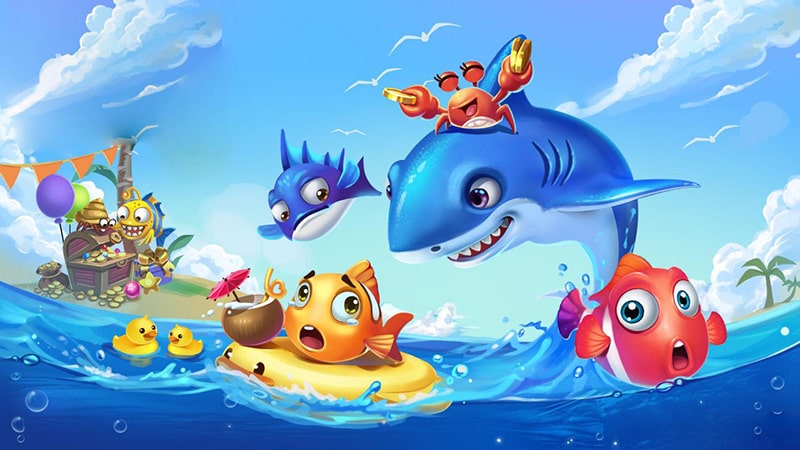 ban ca vui 2 Hình ảnh game bắn cá vui cực kỳ đa dạng, sống động
